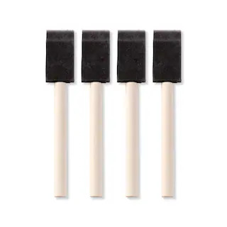 1" Foam 4 Piece Brush Set by Craft Smart® | Michaels | Michaels Stores