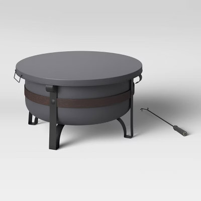 31" Steel Wood Burning Fire Pit - Bond | Target