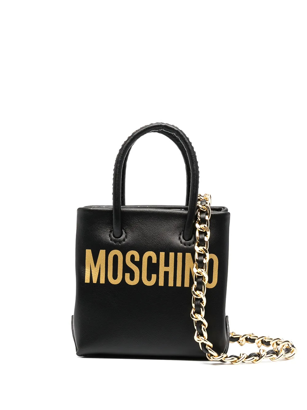 Moschino Mini logo-print Crossbody Bag - Farfetch | Farfetch Global