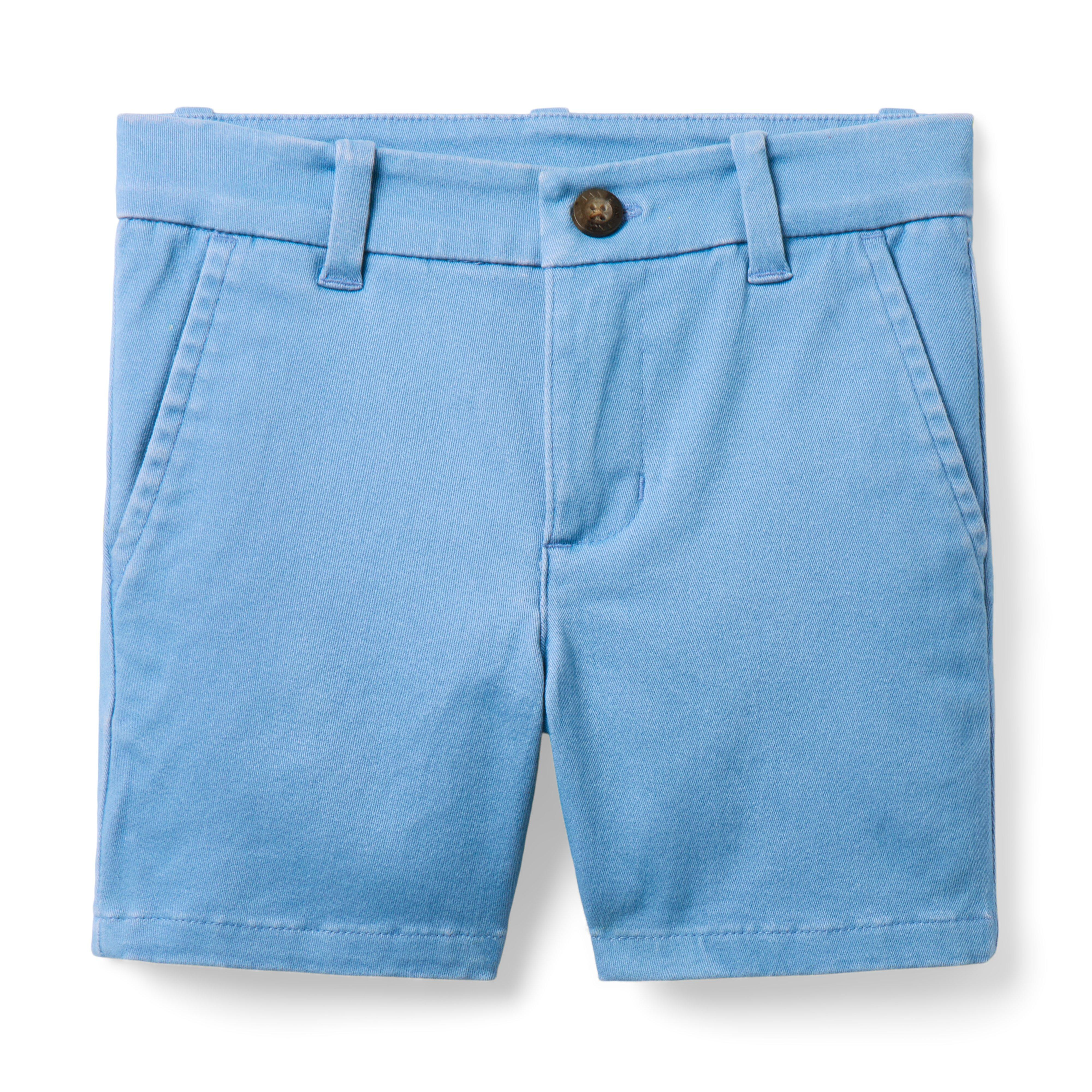 Janie and Jack | The Twill Short - Blue / 12 | Janie and Jack