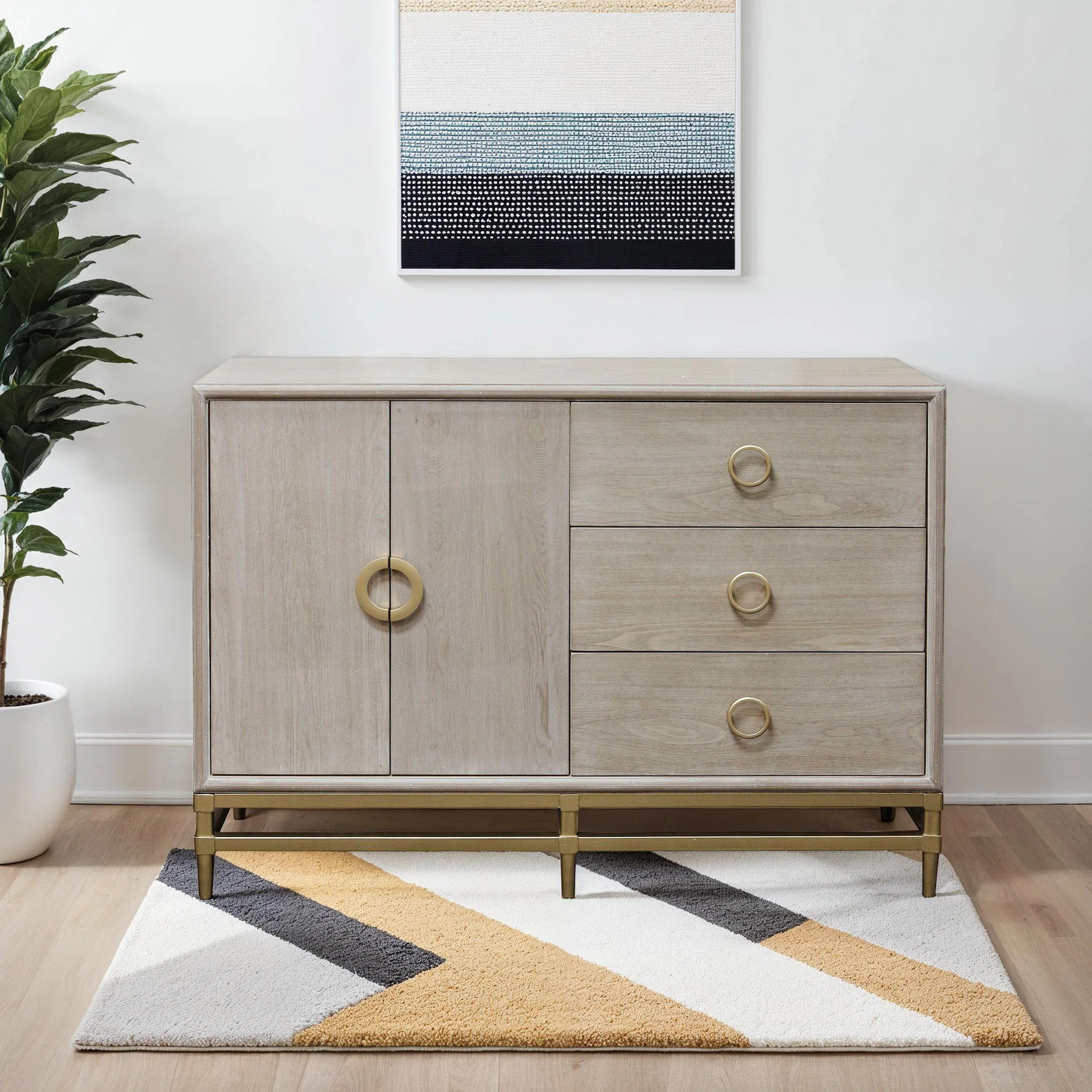 48" Wide 3 Drawer Server | Wayfair North America