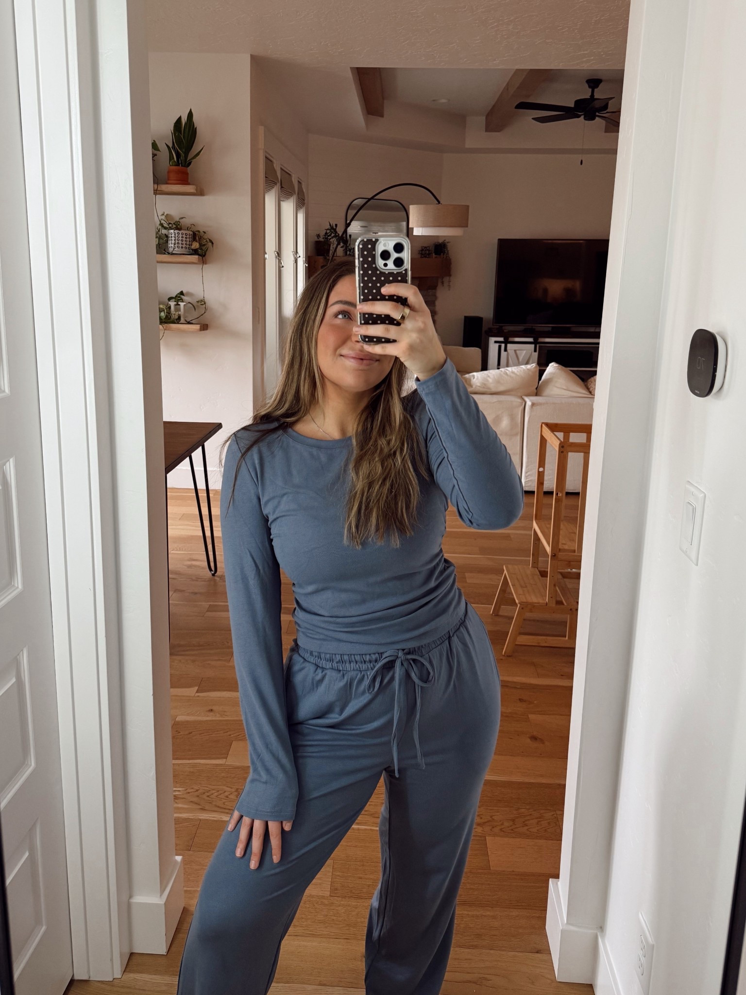 New matching set from Amazon! Wearing a medium💙 

#LTKmomlife #LTKgrwm #LTKootd