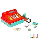 Battat – Toy Cash Register for Kids, Toddlers – 49pc Play Register with Toy Money, Credit Car... | Amazon (US)