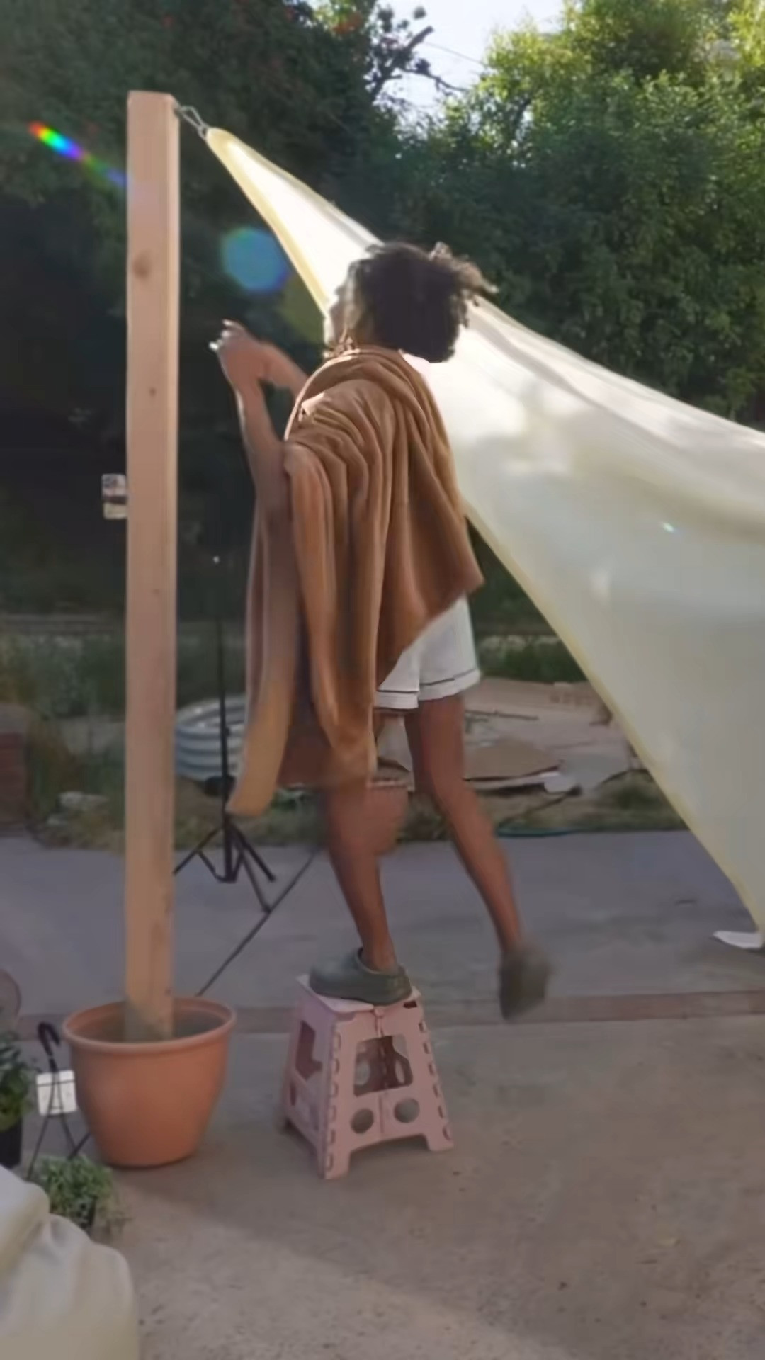 the backyard really came together after this diy project ✨ 

 

#LTKSeasonal #LTKHome