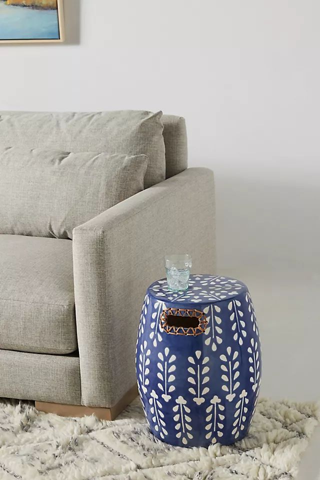 Griffin Ceramic Stool | Anthropologie (US)