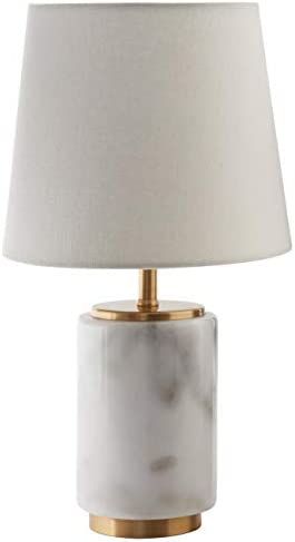 Amazon Brand – Rivet Mid Century Modern Marble Table Decor Lamp With LED Light Bulb - 14 Inches... | Amazon (US)