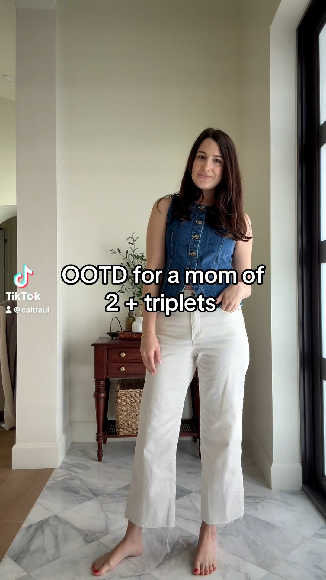 OOTD as a SAHM to 5! 
Top is small - Amazon
Pants are 26 - JCrew 

#LTKdayinmylife #LTKootd #LTKmomlife