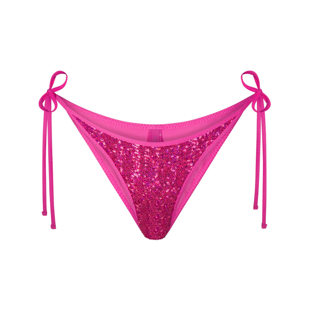 SEQUIN TIE BIKINI BOTTOM | SKIMS (US)