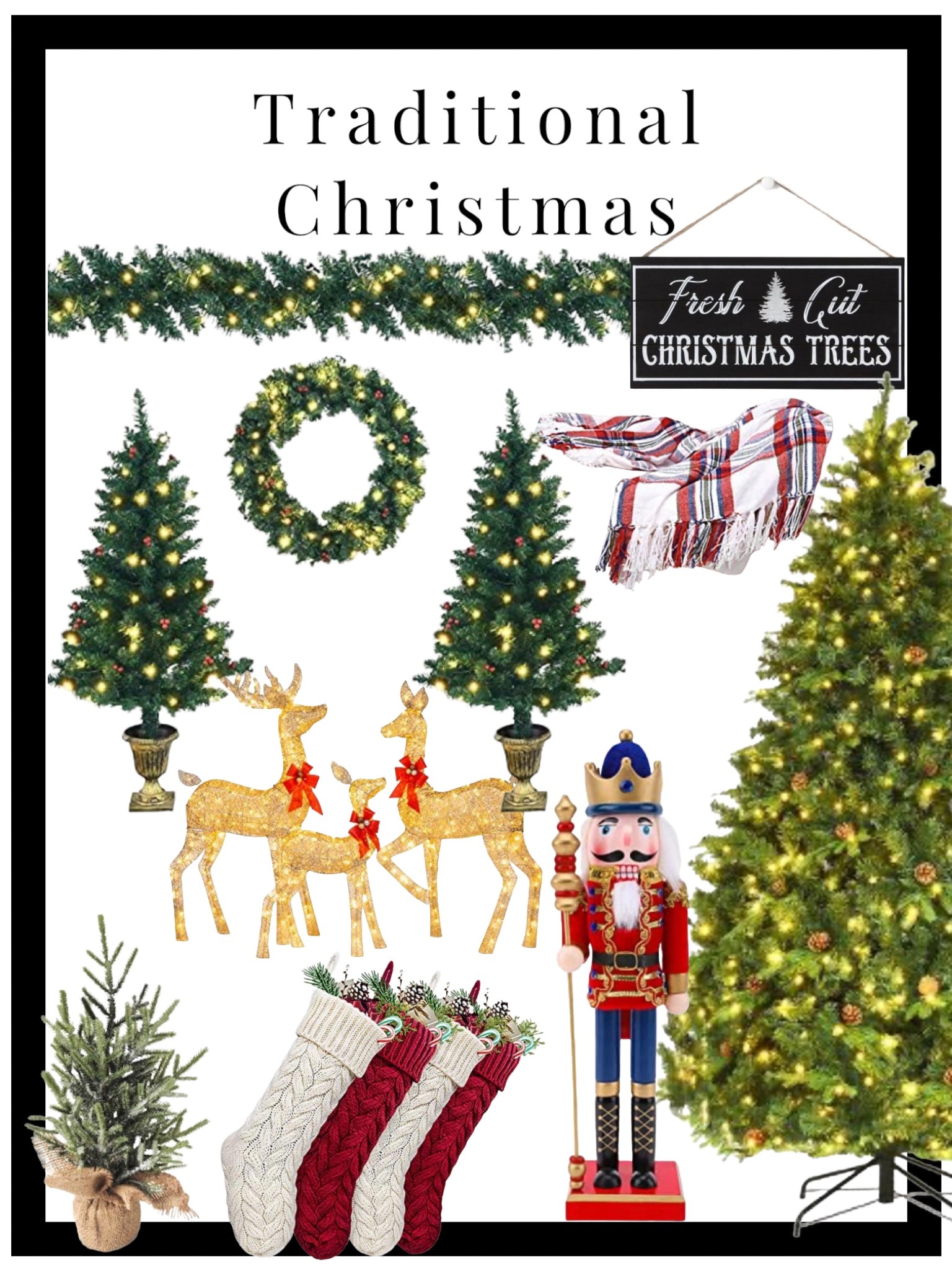 Traditional Christmas Decor

#LTKHoliday #LTKhome #LTKSeasonal