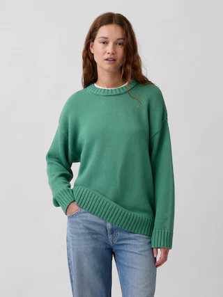 100% Cotton Oversized Sweater | Gap (US)