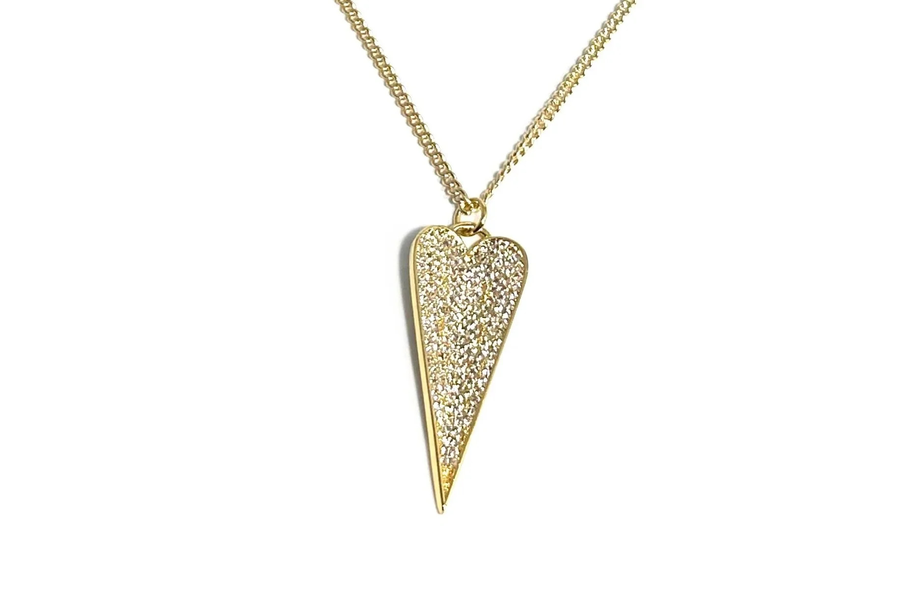 PAVÉ LOVE NECKLACE — Rachel Nathan | Rachel Nathan