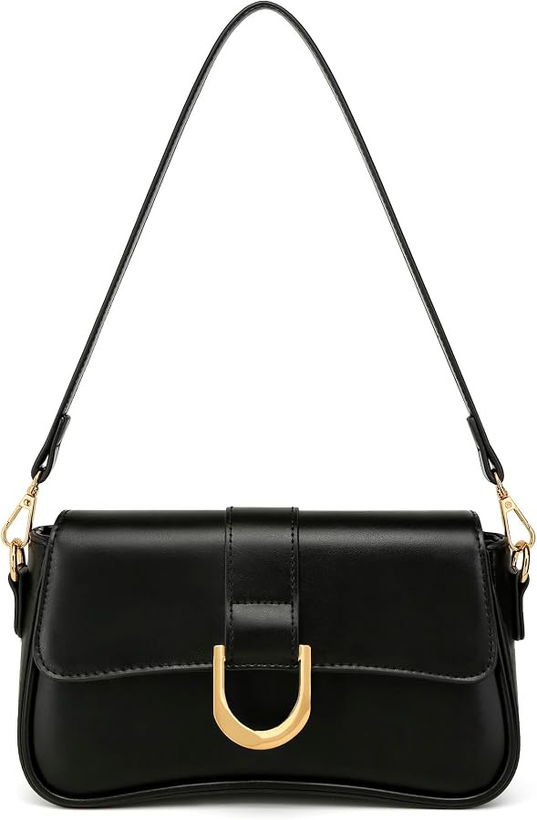 KKXIU Shoulder Bag for Women, Small Handbag Cute Purse Retro Clutch Underarm Hobo Bag | Amazon (US)