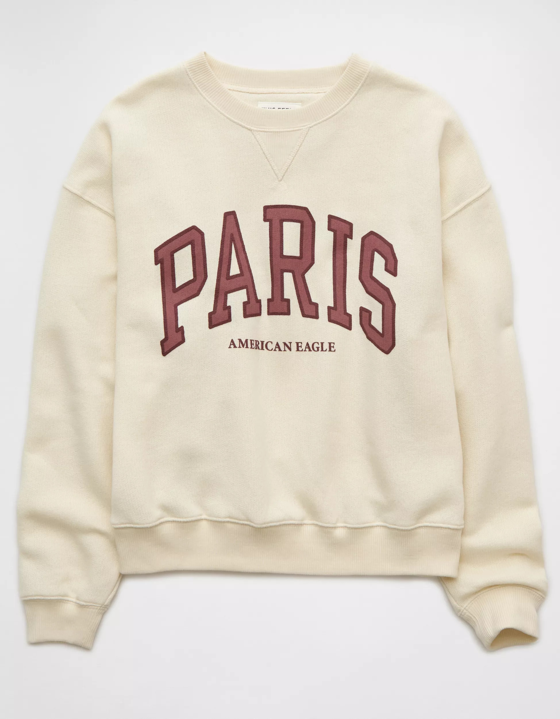 AE Relaxed Destination Graphics Crew Neck Sweatshirt | American Eagle Outfitters (US & CA)