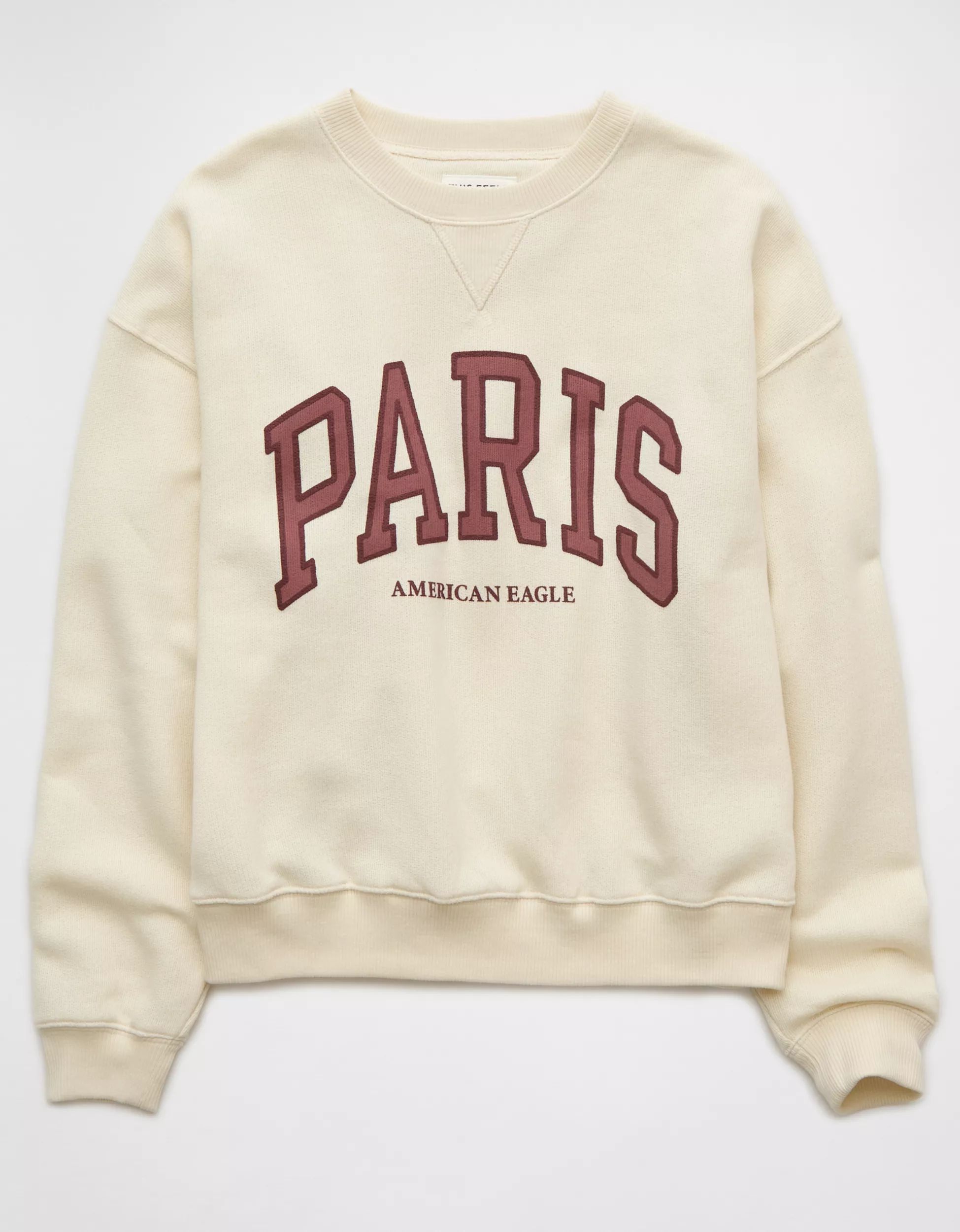 AE Relaxed Crew Neck Sweatshirt | American Eagle Outfitters (US & CA)