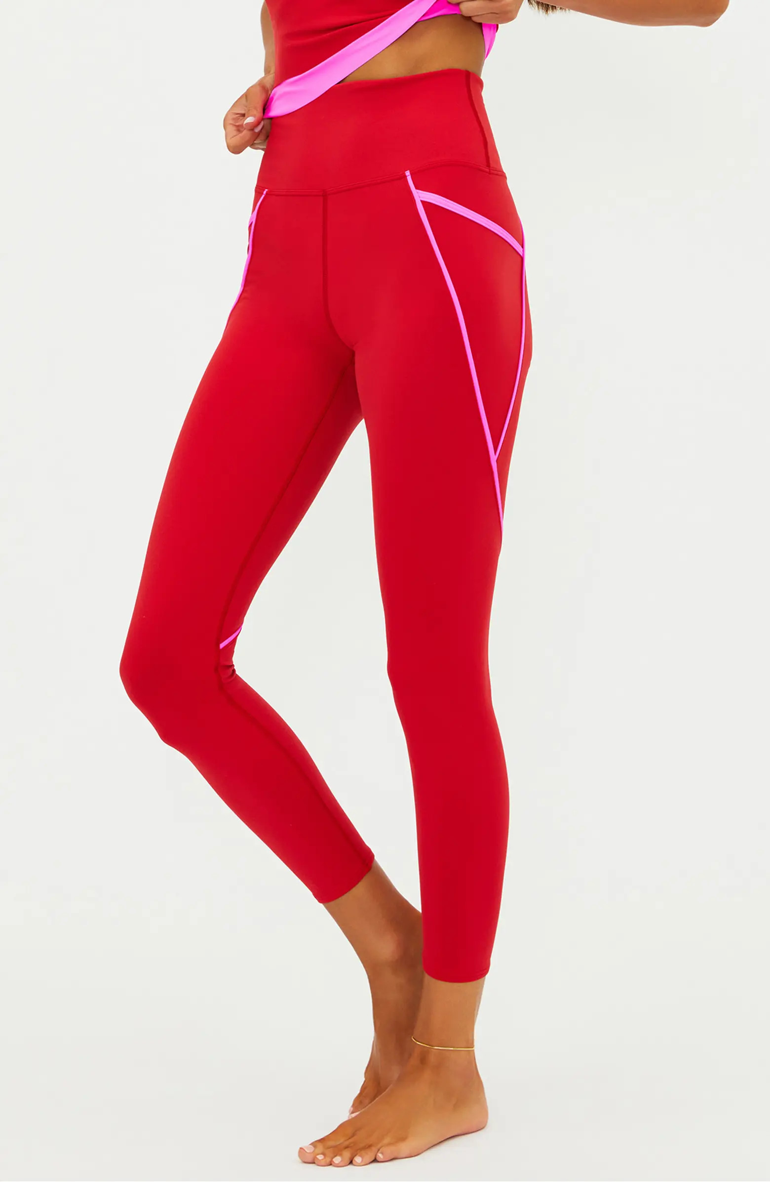 Von Contrast Detail Leggings | Nordstrom