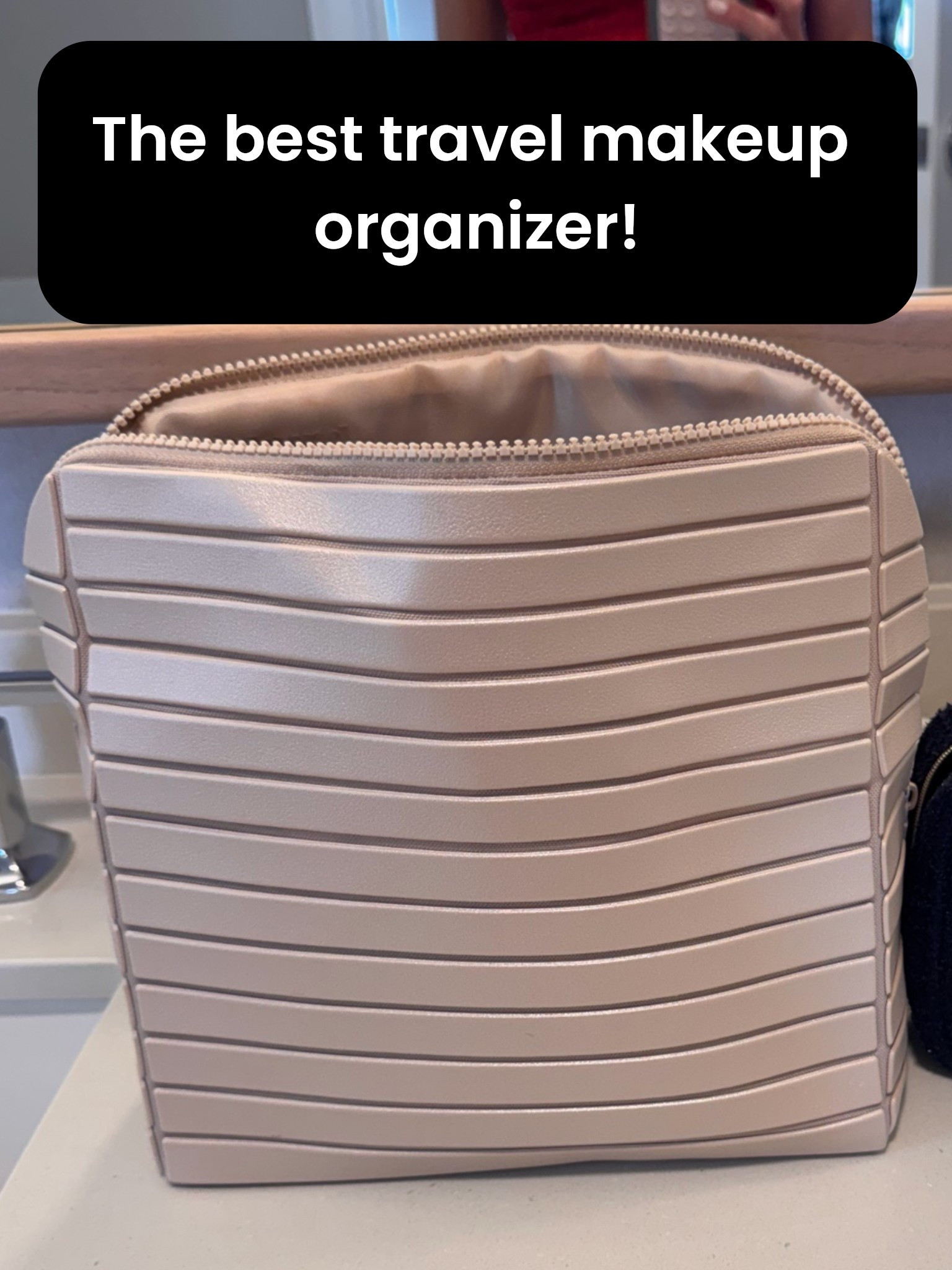 This is worth the splurge. It fits easily in your suitcase and bathroom counter top with all the right compartments to organize products.

#LTKHome #LTKBeauty #LTKTravel