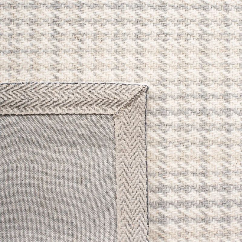 Earic Handmade Flatweave Wool Gray/Ivory Rug | Wayfair North America