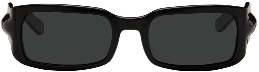 Black Gloop Sunglasses | SSENSE