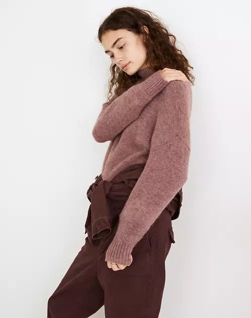 Dillon Mockneck Pullover Sweater | Madewell