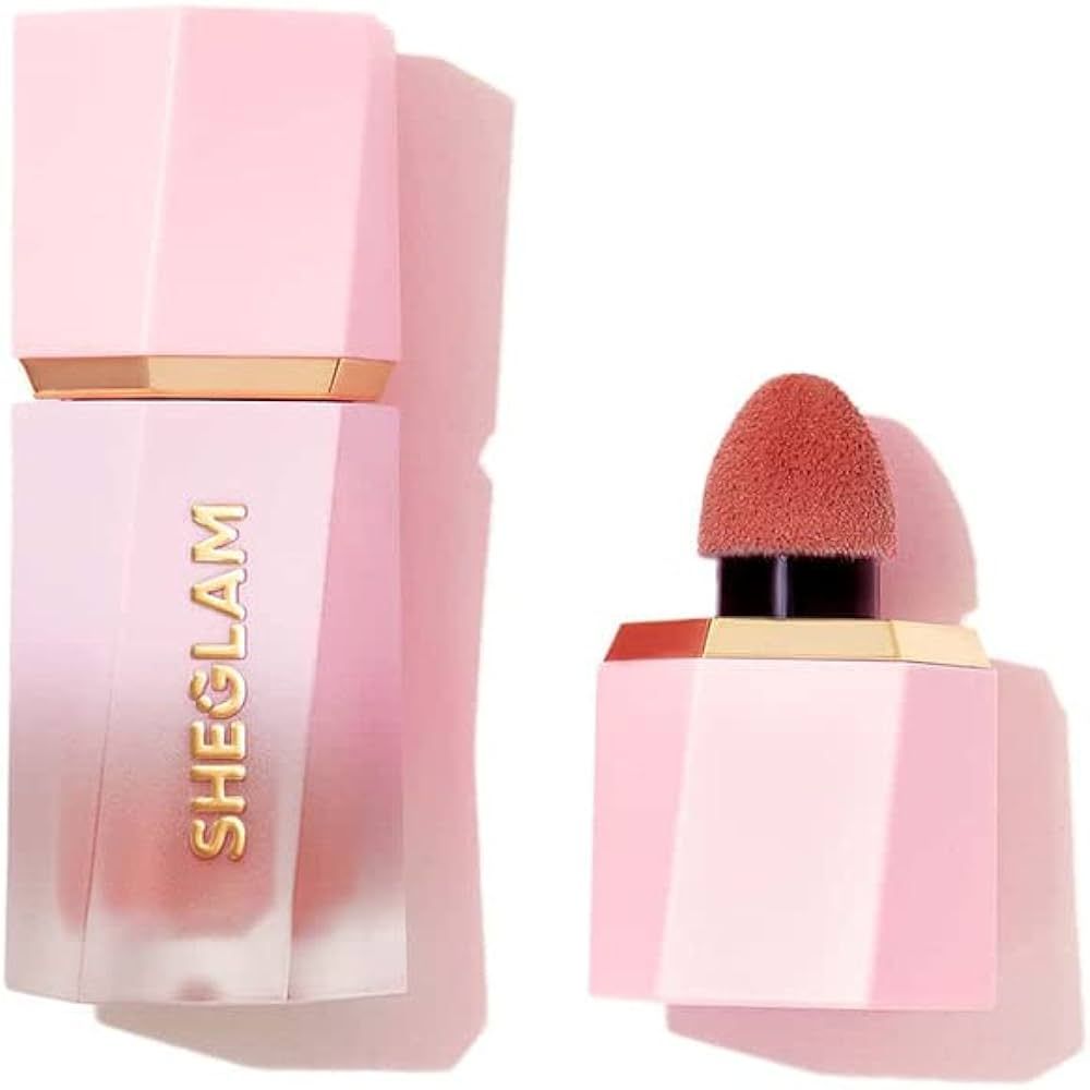 SHEGLAM Color Bloom Liquid Blush Makeup for Cheeks Matte Finish - Devoted | Amazon (US)