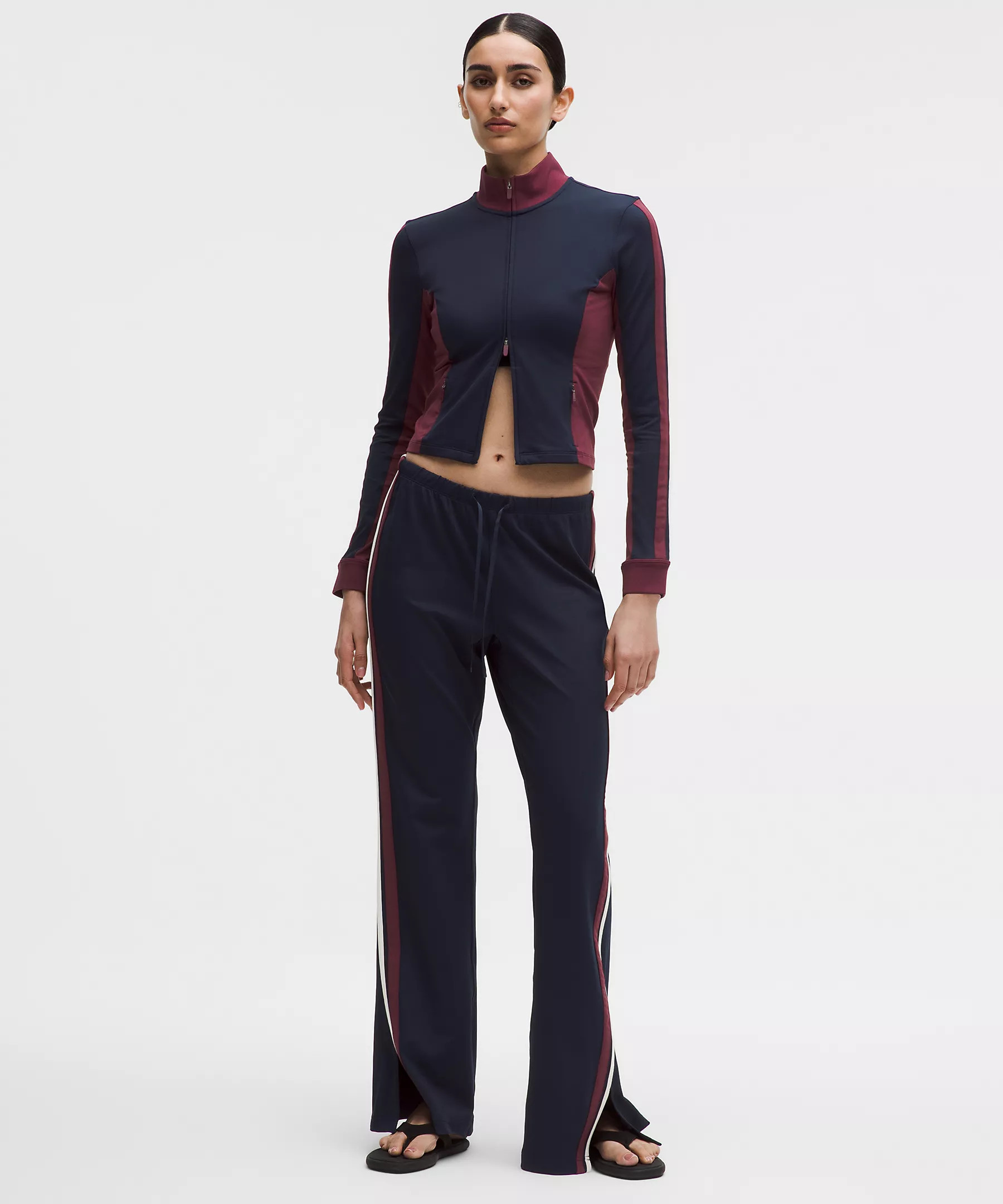 Striped Slim-Fit Track Jacket | Lululemon (US)