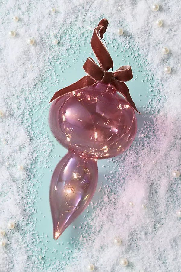 Stellar Glass Light-Up Ornament | Anthropologie (US)
