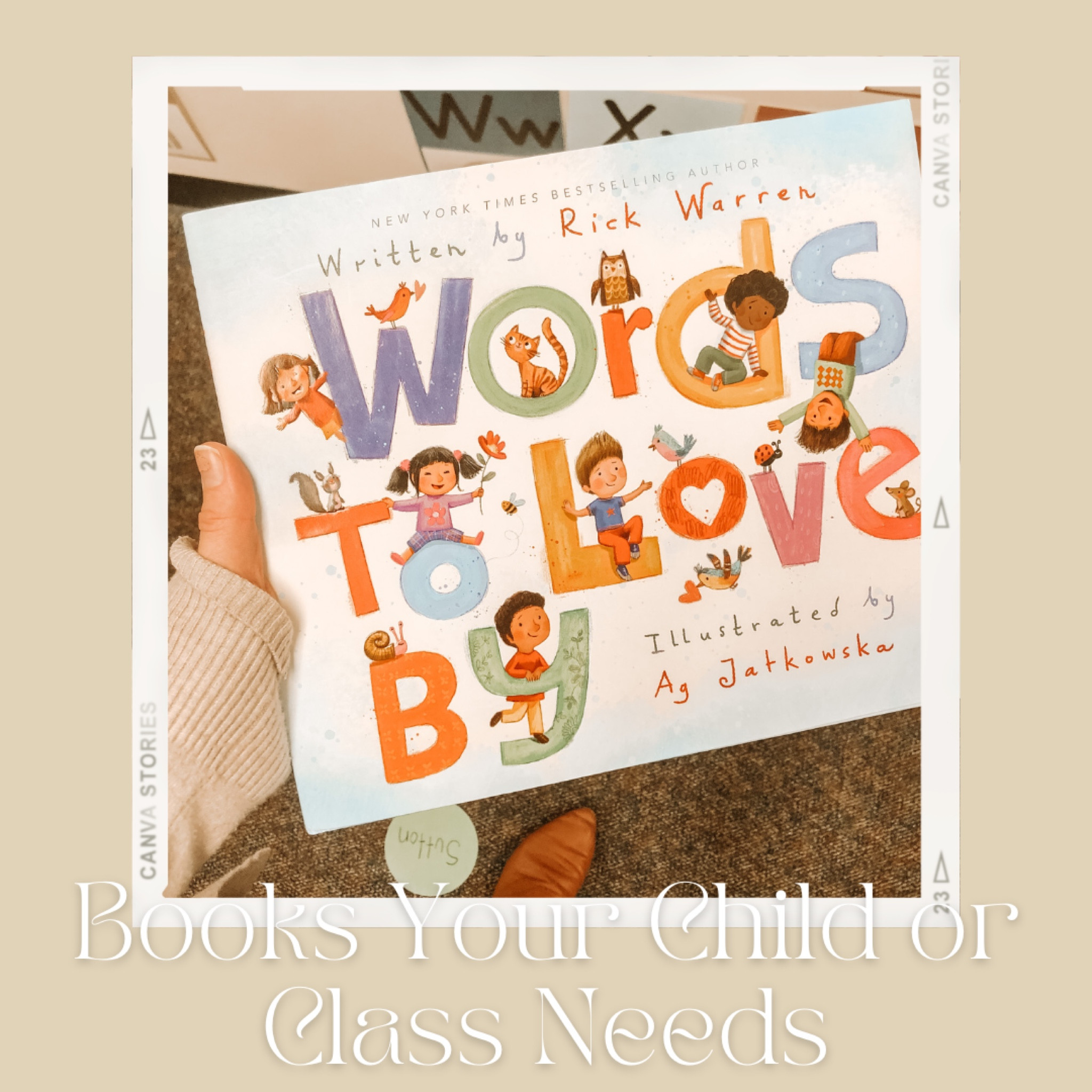 Full of positive words and reinforcing the power behind them while also showing the reverse effect. Your child needs this book in their collection. (Linked Hardcover and Board Book versions) 


teacher, books, kids, elementary, preschool, valentine’s day

#LTKfamily #LTKkids #LTKFind