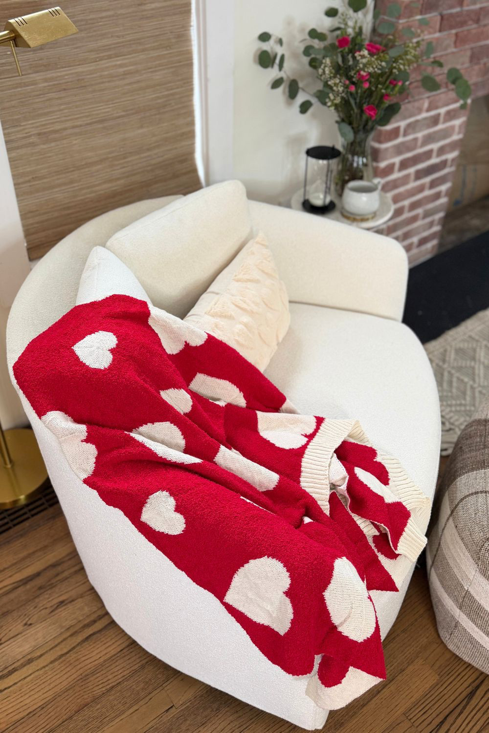 Subtle ways to decorate for Valentine's Day! Cozy blanket for the win.

#Valentinesdaydecor #Valentines #Valentinesday #Galentine #februaryfavorites #Hearts #Amazonhomedecor #Targethome  

I’ve rounded up my favorite Valentine’s Day decor. On the blog now! Visit: https://tantrumsandtools.com/valentines-day-decorations/ 

 #LTKSeasonal #LTKHome