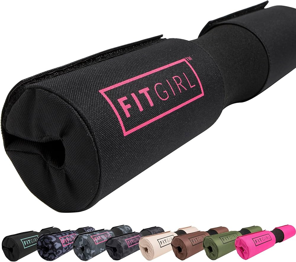 FITGIRL - Squat Pad and Hip Thrust Pad for Leg Day, Barbell Pad Stays in Place Secure, Thick Cush... | Amazon (US)