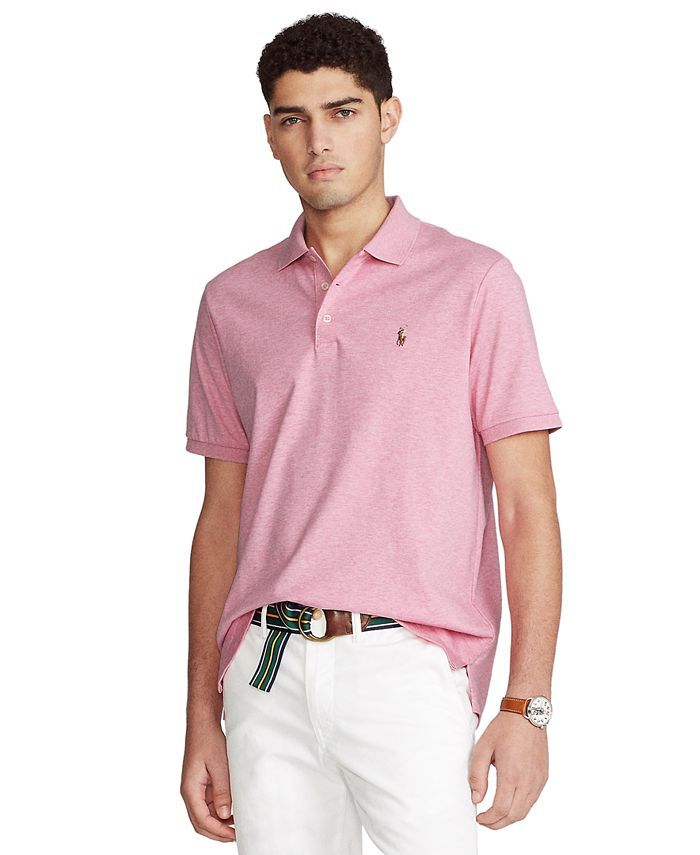 Polo Ralph Lauren
          
  
  
      
          Men's Custom Slim Fit Soft Cotton Polo Shirt | Macys (US)