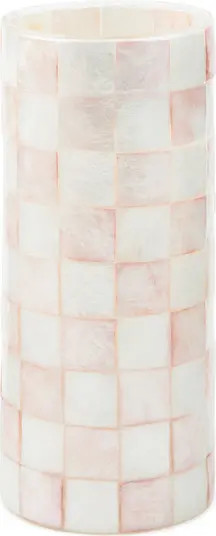 Rosy Check® Capiz Small Vase | Nordstrom