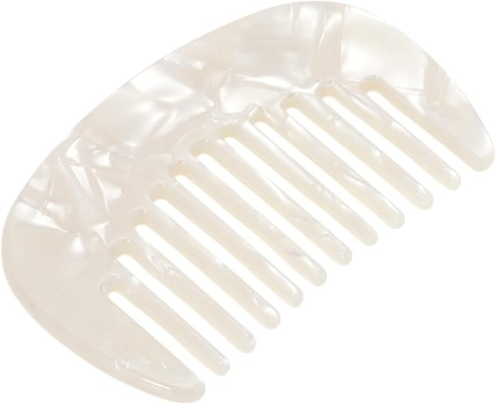 VOCOSTE Wide Tooth Combs for Women, Anti-Static Pocket Size Comb for Thick Curly Hair, Travel Com... | Amazon (US)