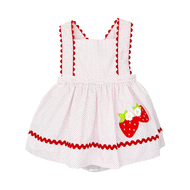 Strawberry Red Polka Dot Sun Bubble | Classic Whimsy