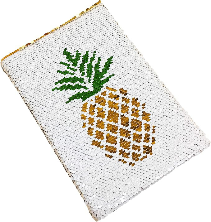 Neasyth Reversible Sequin Notebook Diary, Magic Sequin Office Notebook Mermaid Notepad School Dia... | Amazon (US)