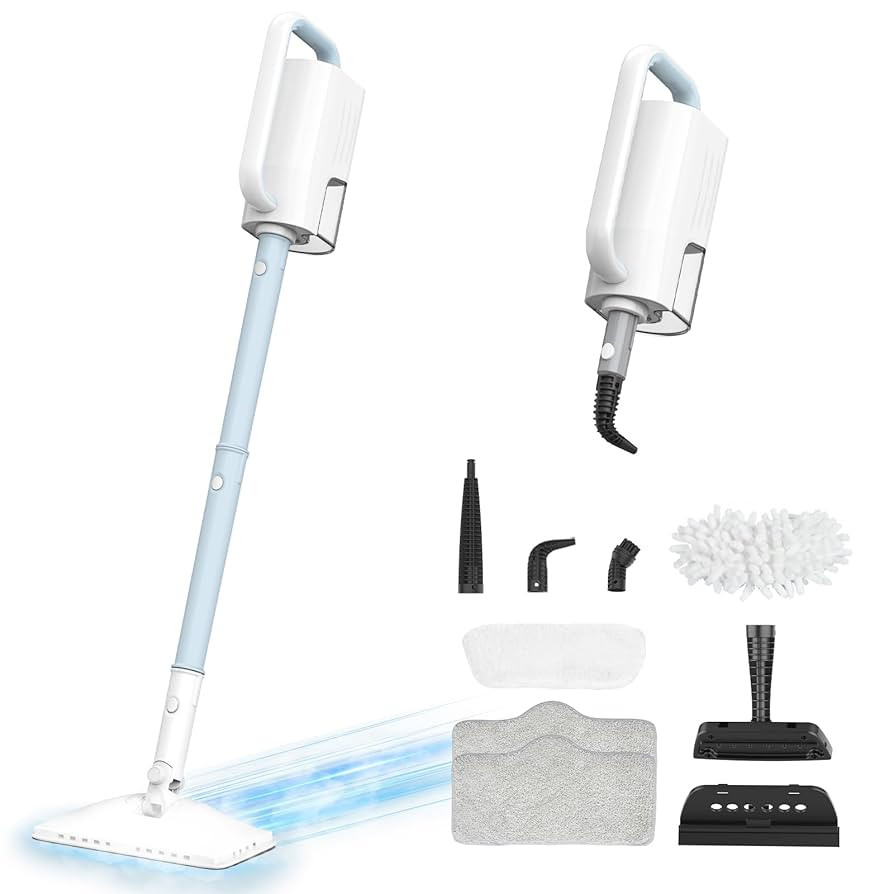 Steam Mop Cleaner, 7 in 1 Rotated Steam Cleaner for Home, Adjustable 2 Modes Steam Mop with 23FT ... | Amazon (US)