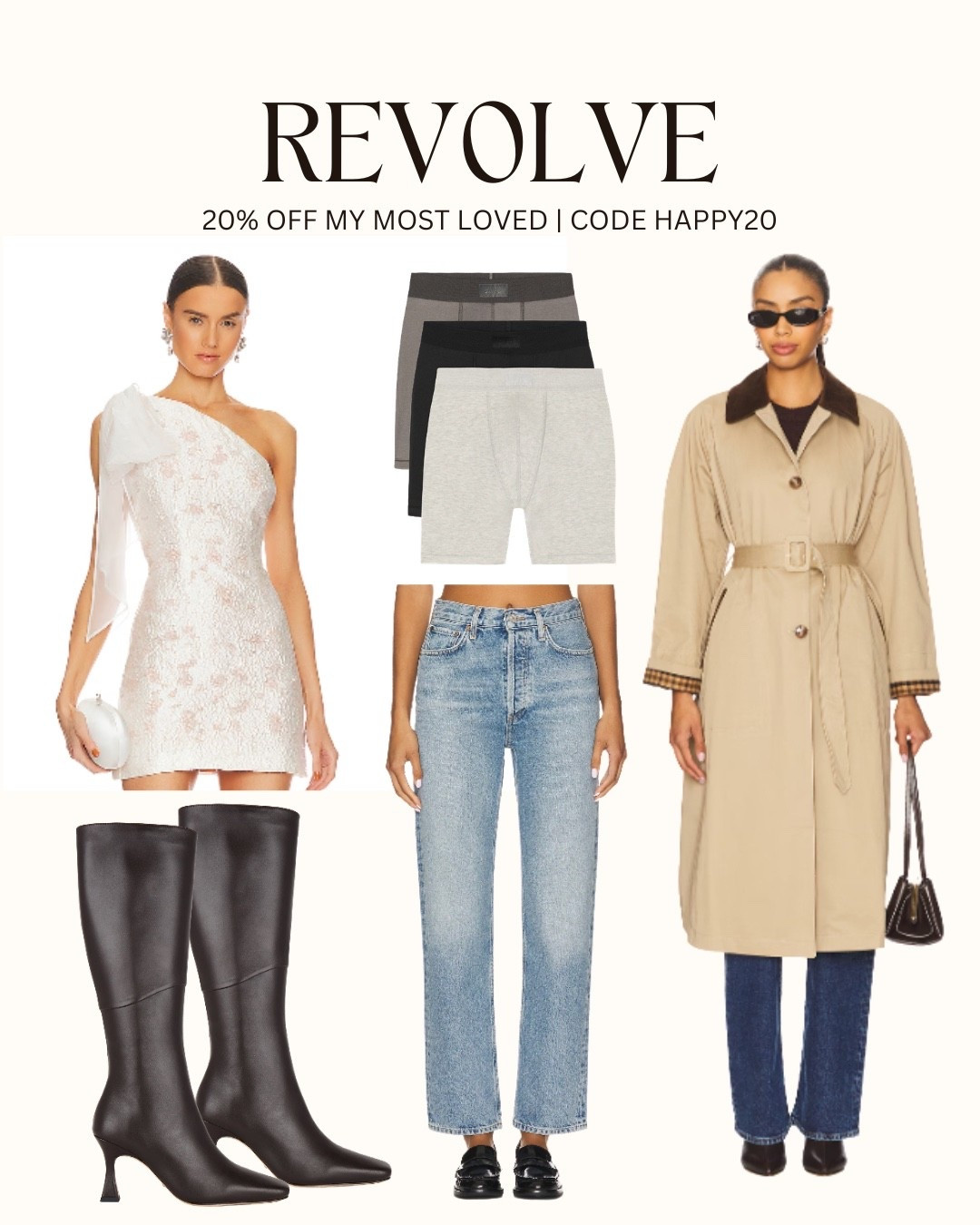 [3/5/26] @Revolve most loved items on sale for 20% off with code HAPPY20 😍😍 sitewide sale! trends

#LTKSaleAlert #LTKspring #LTKspringtrends