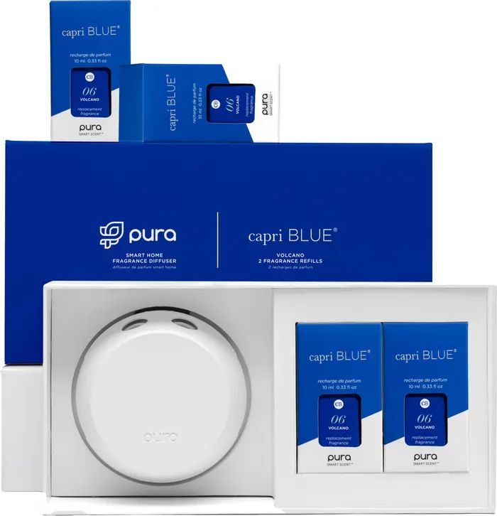 X Capri Blue Best Sellers & Pura 4 Smart Fragrance Diffuser & Refill Set | Nordstrom