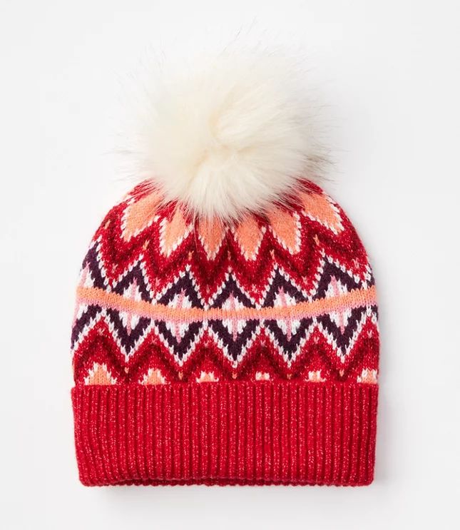 Hearth Fair Isle Beanie | LOFT