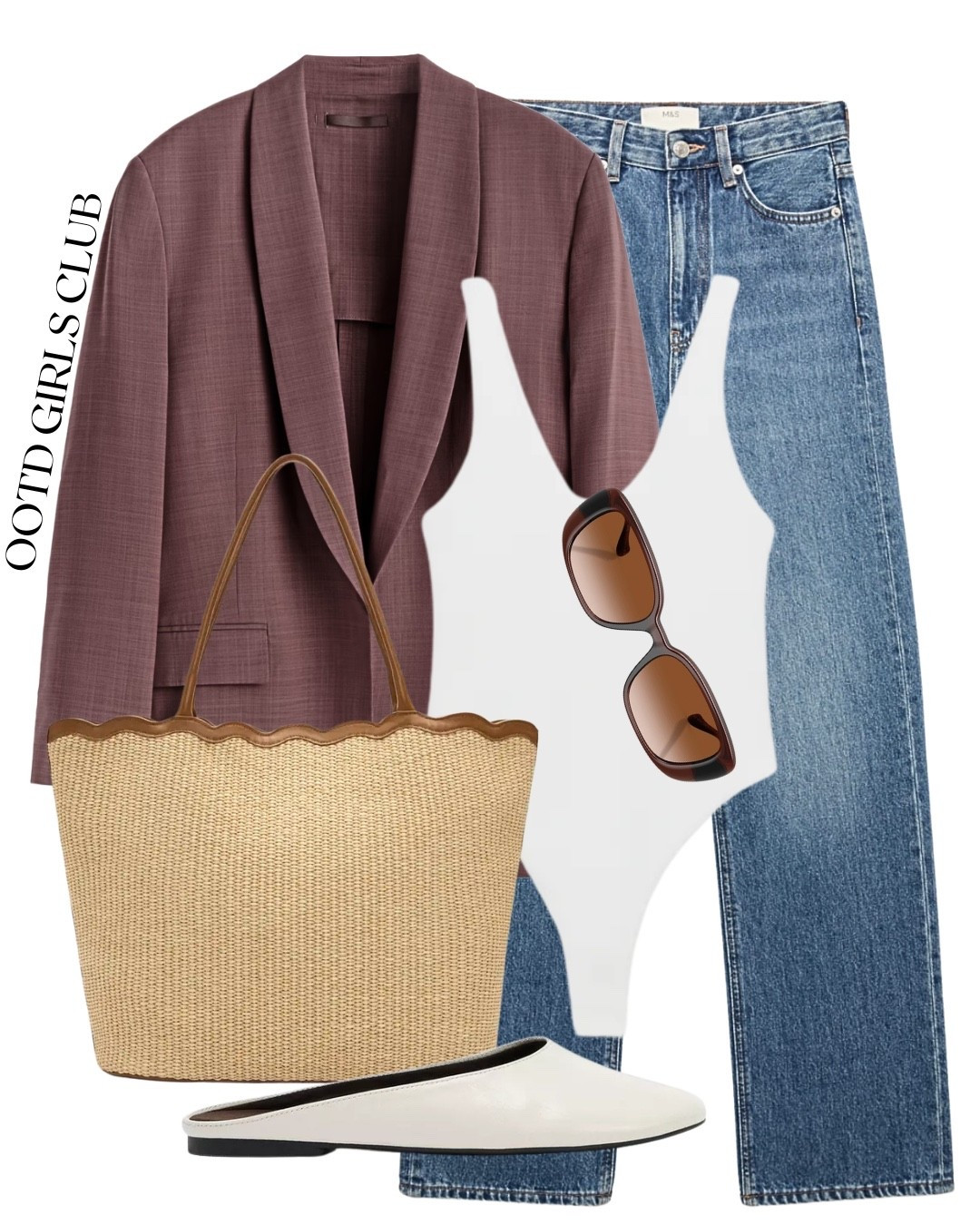 Bodysuit styling with a pop of colour 

#LTKuk #LTKspring #LTKsummer