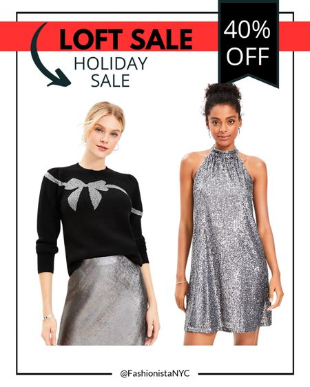 SALE ALERT!!! Take 40% off all your favorites now at LOFT!! YEAH 🛒 
Get a jump on your Holiday Wish List 🎄🎉 and your party outfits!! 
Holiday Outfit - Christmas- Vacation- Christmas Outfit - Family Photos- Affordable Fashion

Follow my shop @fashionistanyc on the @shop.LTK app to shop this post and get my exclusive app-only content!

#liketkit #LTKfindsunder50 #LTKsalealert #LTKparties #LTKover40 #LTKstyletip #LTKGiftGuide #LTKHoliday
@shop.ltk
https://liketk.it/4ph8V