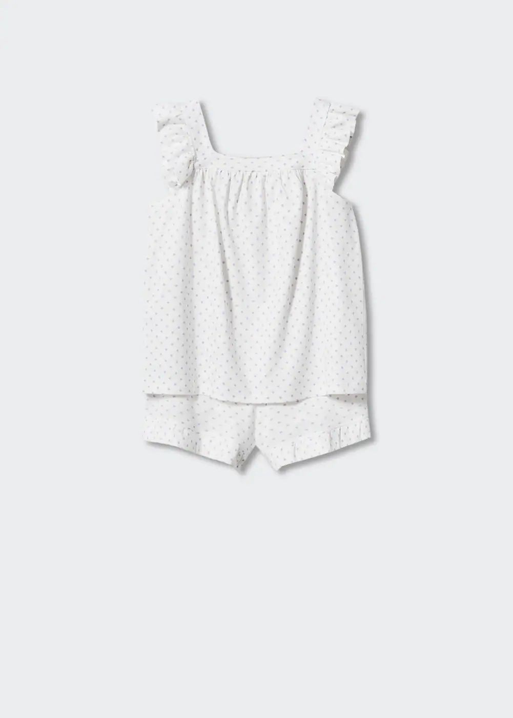 Printed short pyjamas -  Girls | Mango Kids USA | MANGO (US)