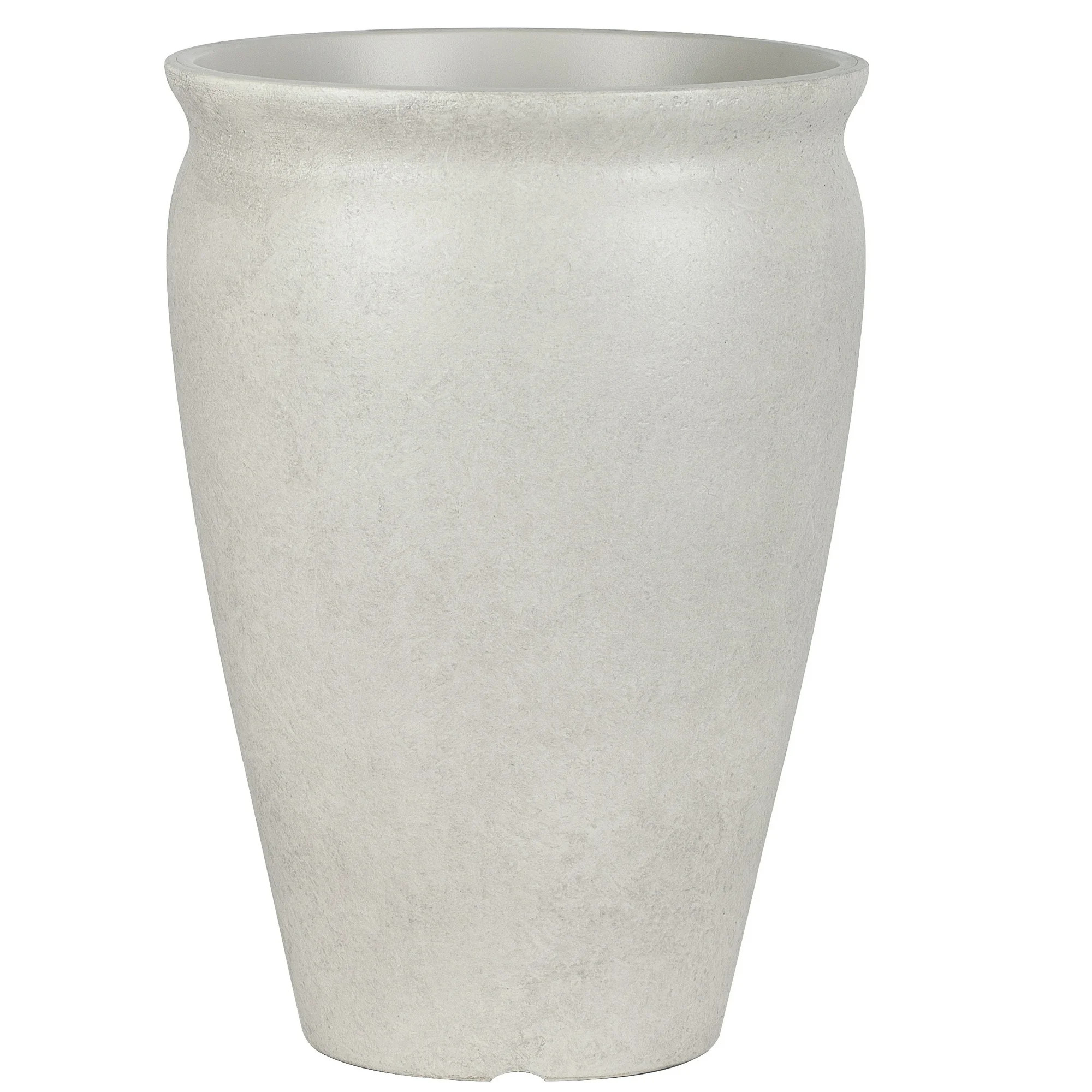 Better Homes & Gardens 14inch Hawthorn Planter Gypsum with Modern Design for Indoor Outdoor Plant | Walmart (US)