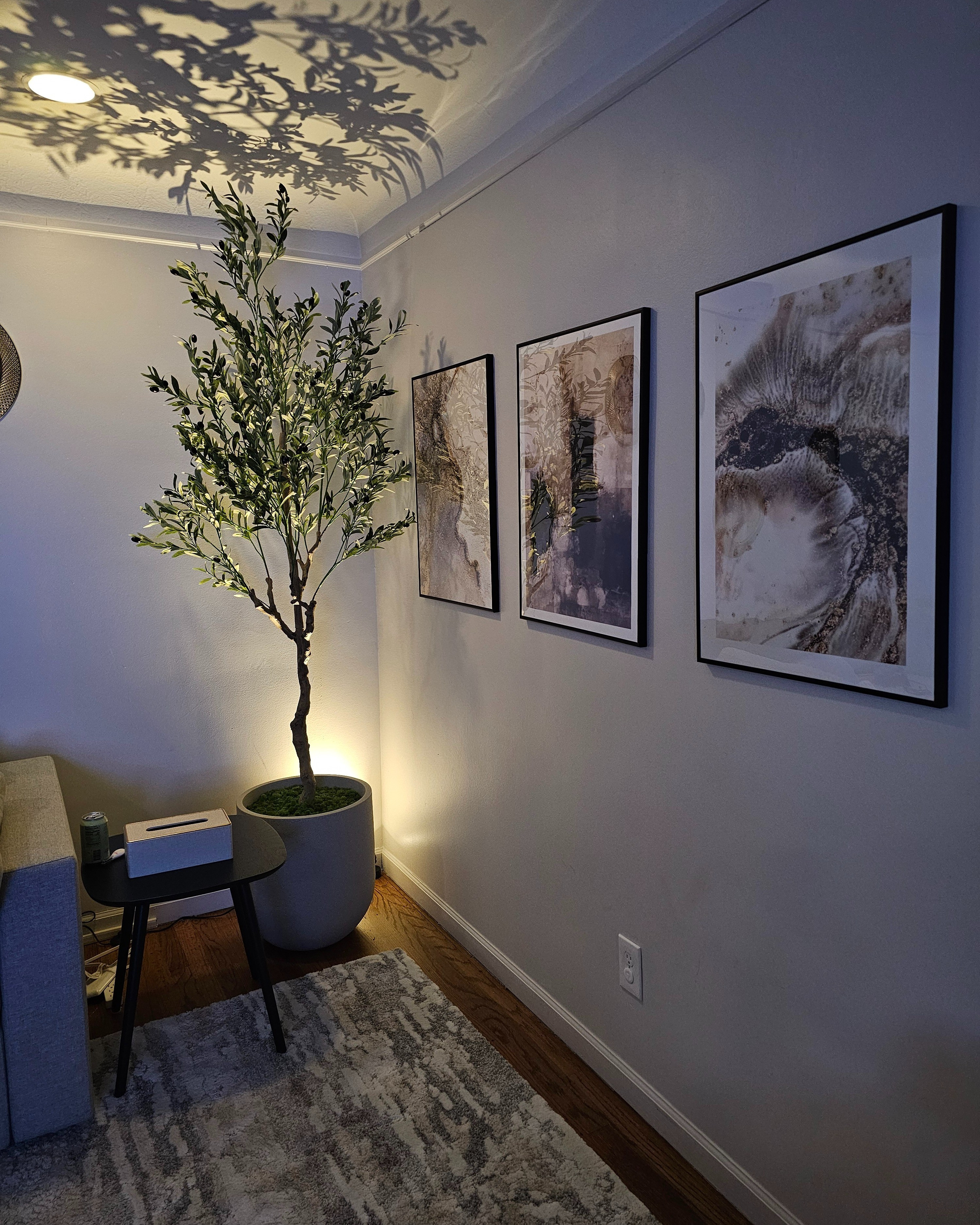 7' Olive Tree | Peel & Srick Moss Mat | Spot LightFollow me for more finds & inspiration ✨️ 💕 

#LTKHome #LTKStyleTip #LTKSeasonal