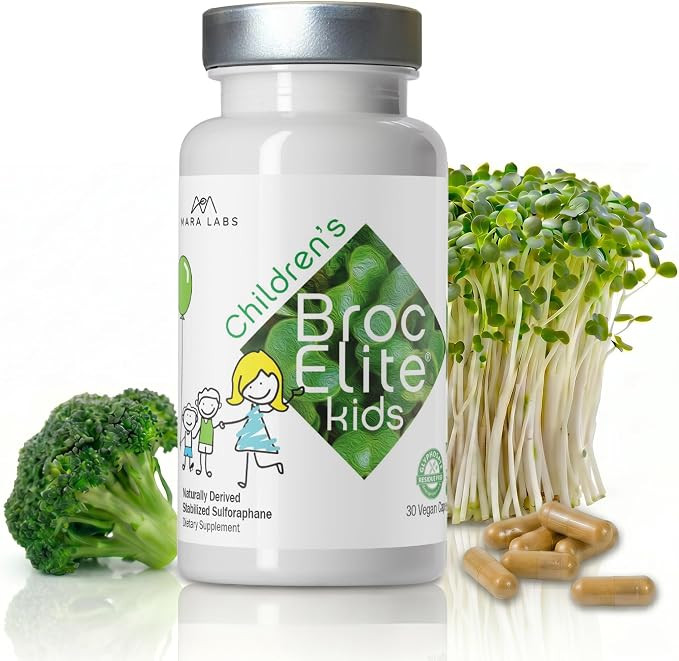 Mara Labs Kids | Broccoli Supplement w/Naturally Stabilized Sulforaphane Extract for Children | N... | Amazon (US)