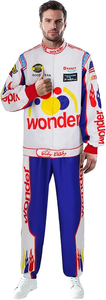 Ricky Bobby Costume Talladega Nights Wonder Bread Shake and Bake Costume | Amazon (US)