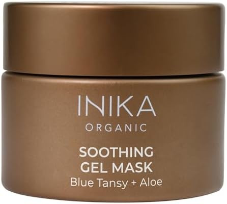 INIKA Organic Soothing Gel Mask | Instantly Calm, Luxurious, Cooling & Repairs Damaged Skin, Vega... | Amazon (US)
