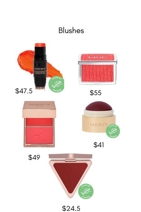 Blushes to try at Sephora