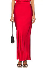 Bobi Midi Bias Cut Skirt in Pepper from Revolve.com | Revolve Clothing (Global)