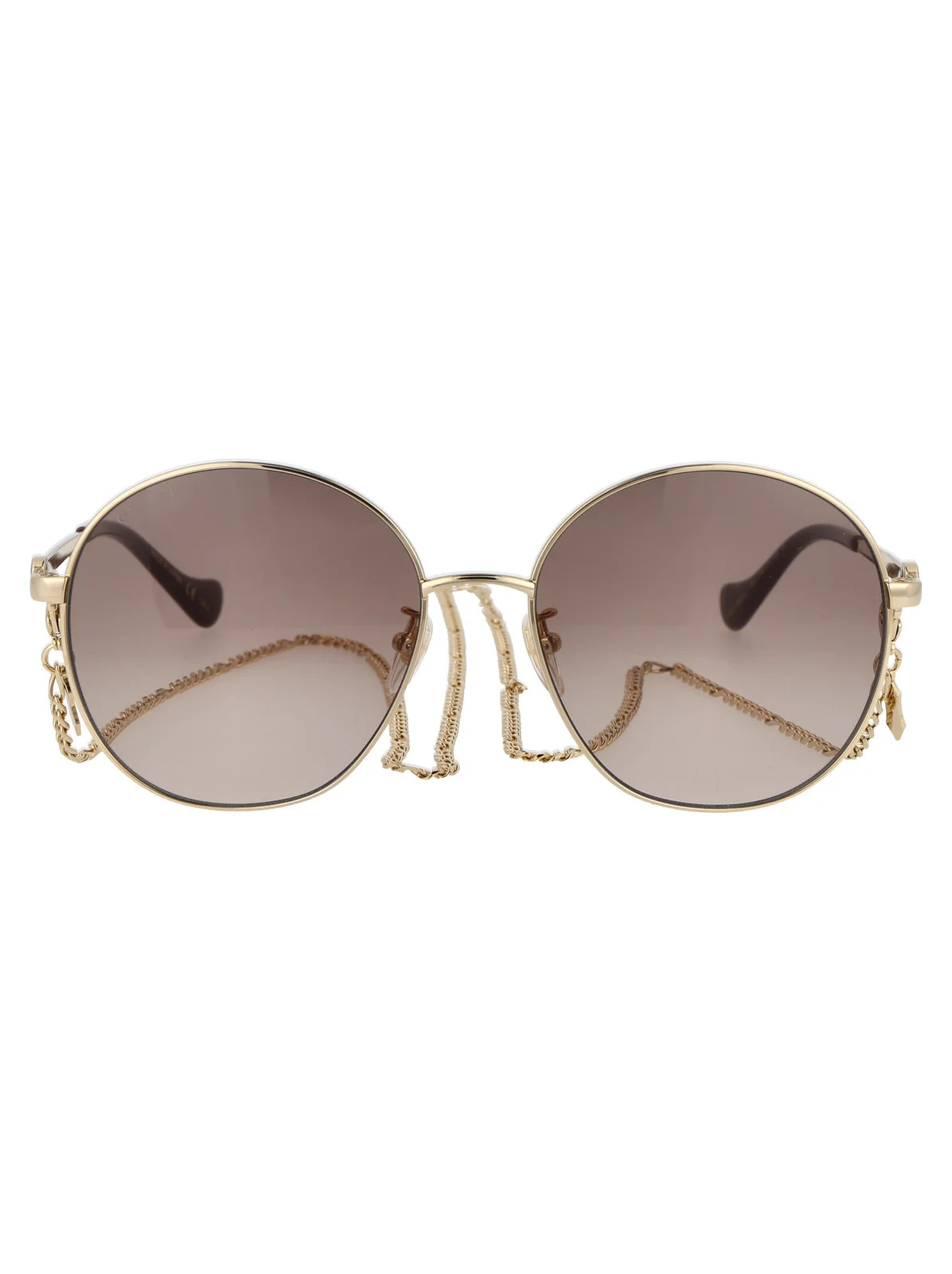 Gucci Eyewear Round Frame Sunglasses | Cettire Global