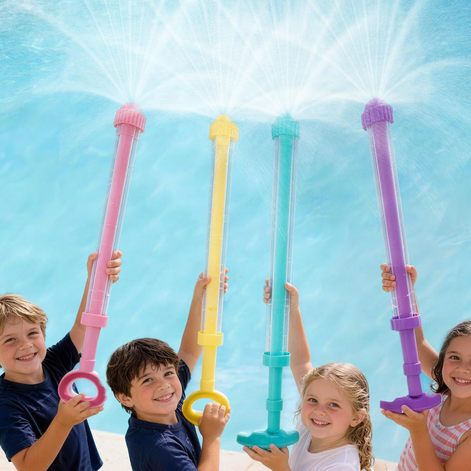 8 Pack Firework Spray Water Gun, Creativity Squirt Water Blaster Guns for Kids Adults, Firework S... | Amazon (US)